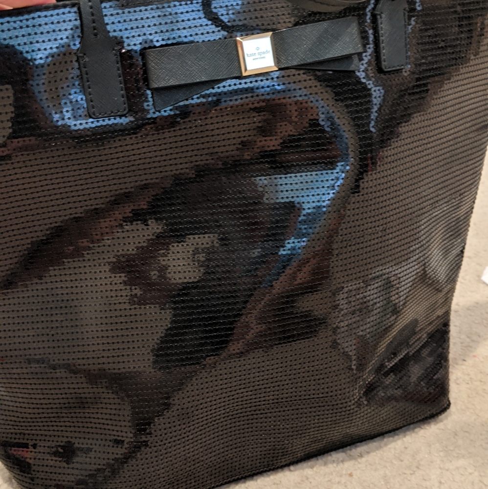 Kate spade sequins tote